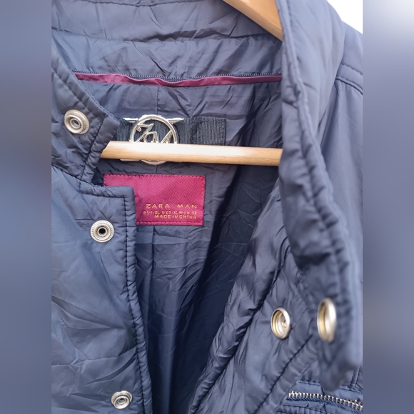 Zara Man Quilted Jacket - Picture 11 of 11